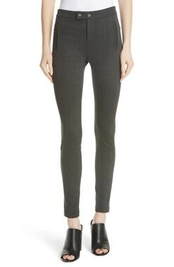Vince Womens size 6 Stretch Ski Pants Charcoal Gray Trousers Slim Skinny